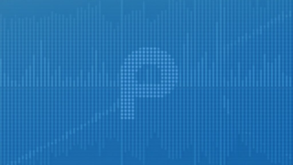 Polkadot DOT logo breaking through a 2.25 resistance line on a blue-gray price-chart backdrop.