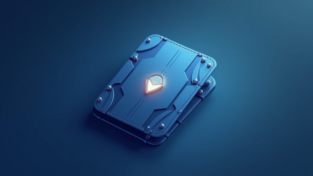 Semi-realistic shielded crypto wallet with a dynamic fee gauge adapting to demand, protecting small transactions.