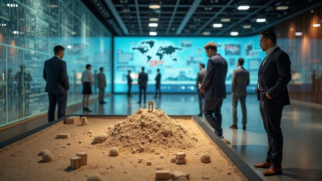 BoJ staff oversee sandbox showing tokenized central-bank deposits on a blockchain ledger enabling rapid interbank settlement.