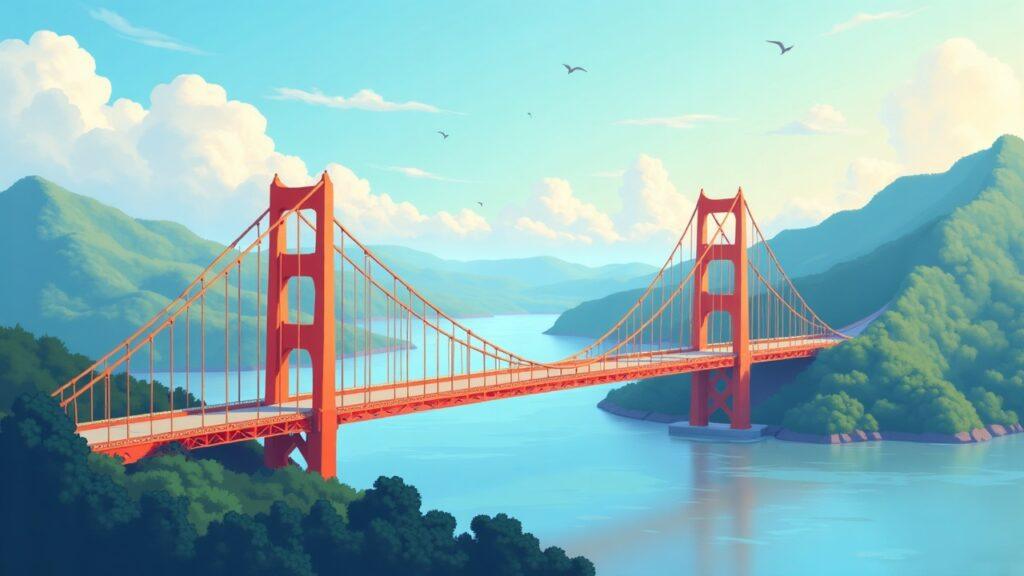 Realistic illustration of Centrifuge bridging Coinbase Base to tokenize private credit, fixed income, and equity onchain.