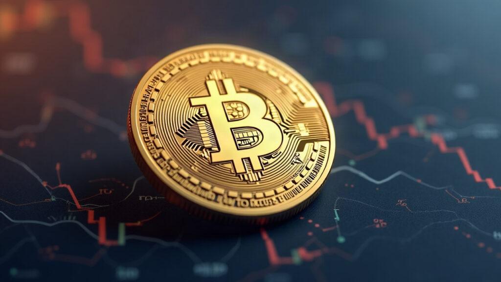 Semi-realistic illustration of a USDC coin minted on Solana with subtle on-chain ledger lines and a calm backdrop.