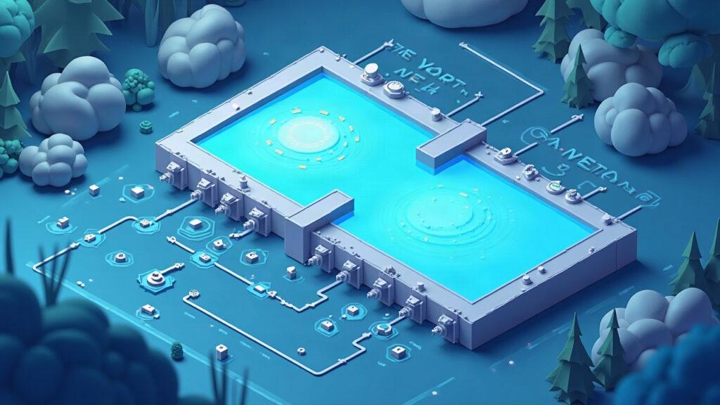 Illustration of Aerodrome BASECAT-WETH and CP-USDC pools on Base with emission arrows guiding liquidity.