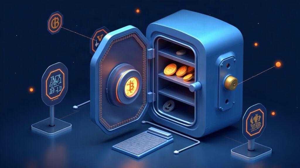 On-chain Arc vault with JAAA, JTRSY, HYB tokens entering a digital collateral vault; Janus Henderson and NY Life logos.