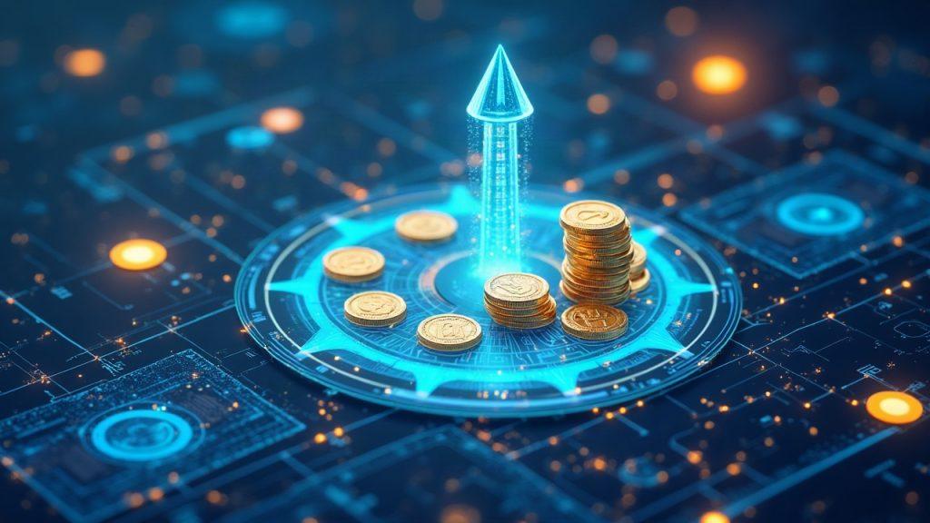 Semi-realistic illustration of a tokenized AAA CLO on Pendle via Centrifuge, blending credit with on-chain yield.